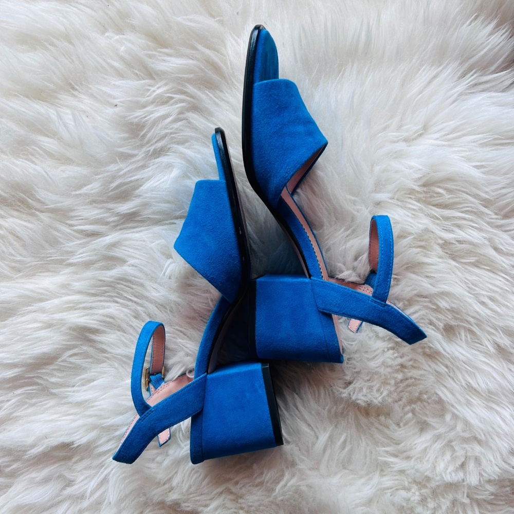 J.Crew Dylan Block-heel Sandals in Suede - Picture 4 of 6